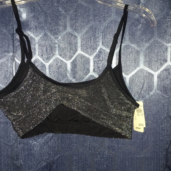 NWT aerie shine bralette scoop stretch swim top bikini sports - Picture 13 of 15